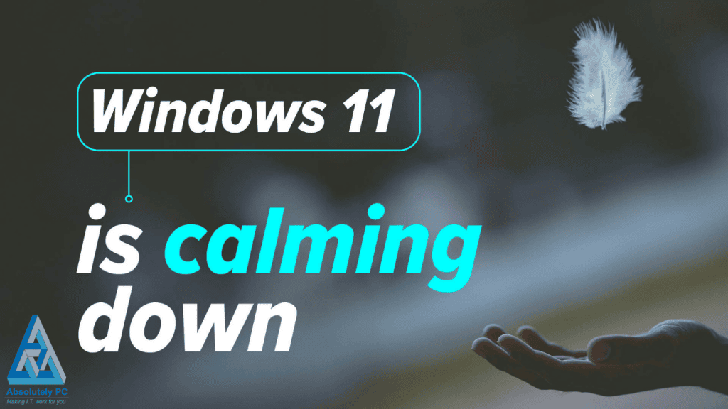 A professional reviewing Windows 11 updates on a laptop screen, symbolising improved productivity and reduced IT frustrations for regulated businesses